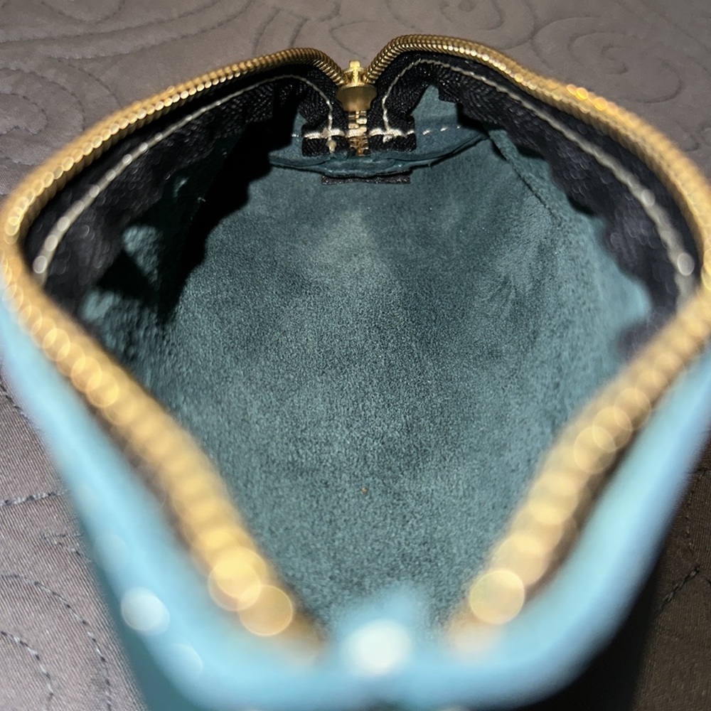 Portland Leather goods Alpine pouch in Peacock - Picture 8 of 14